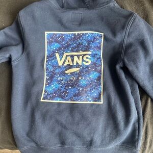 Vans space galaxy hoodie zip up